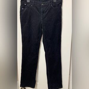 Talbots Black Corduroy Pants